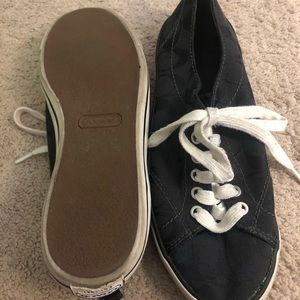 Black Coach Tennis Shoes